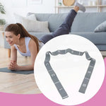 Multi-Loop Resistance Band for Leg Stretching - Great for Pilates, Yoga, Dance, and Gymnastics Workouts