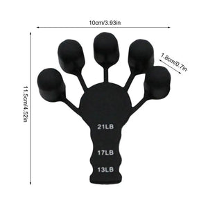 Exercise equipment for hand strengthening: finger strengthener, grip strengthener, and finger extensor specifically designed for wrist and hand.