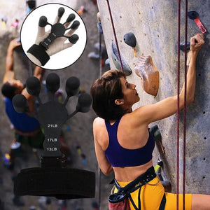 Exercise equipment for hand strengthening: finger strengthener, grip strengthener, and finger extensor specifically designed for wrist and hand.